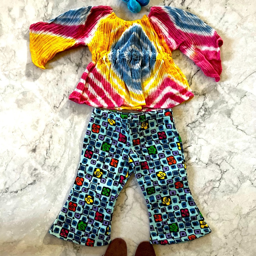 Vintage American Girl Hippie Outfit